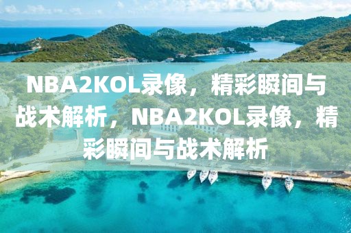 NBA2KOL录像，精彩瞬间与战术解析，NBA2KOL录像，精彩瞬间与战术解析