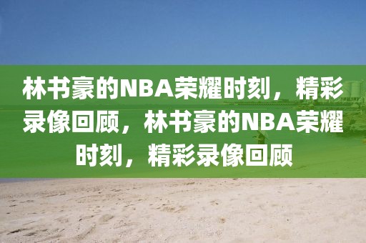 林书豪的NBA荣耀时刻，精彩录像回顾，林书豪的NBA荣耀时刻，精彩录像回顾