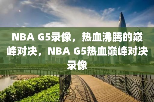 NBA G5录像，热血沸腾的巅峰对决，NBA G5热血巅峰对决录像