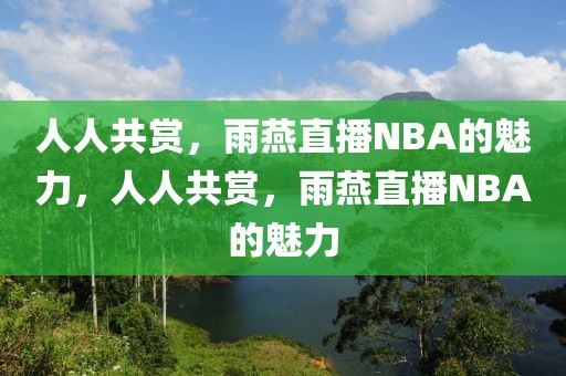 人人共赏，雨燕直播NBA的魅力，人人共赏，雨燕直播NBA的魅力