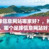 足球信息网站哪家好？，推荐，哪个足球信息网站好？