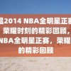 重温2014 NBA全明星正赛录像，荣耀时刻的精彩回顾，2014 NBA全明星正赛，荣耀时刻的精彩回顾