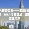 NBA传奇巨星——麦迪的篮球风采，NBA传奇巨星，麦迪的篮球风采