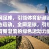 全网足球，引领体育新潮流的绿色运动，全网足球，引领体育新潮流的绿色运动力量