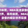 雨燕体育，NBA高清录像的精彩世界，雨燕体育，NBA高清录像的精彩世界探索