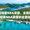 如何观看NBA录像，全面指南，观看NBA录像的全面指南