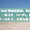 CCTV5在线观看直播，精彩赛事，一网打尽，CCTV5，精彩赛事一网打尽，在线观看直播