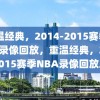 重温经典，2014-2015赛季NBA录像回放，重温经典，2014-2015赛季NBA录像回放之旅