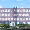 CCtV5体育，引领中国体育文化的新潮流，CCTV5体育，引领中国体育文化新潮流的先锋